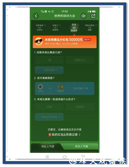 世界杯竞猜APP:轻松玩转足球赛事预测 世界杯竞猜APP:轻松玩转足球赛事预测